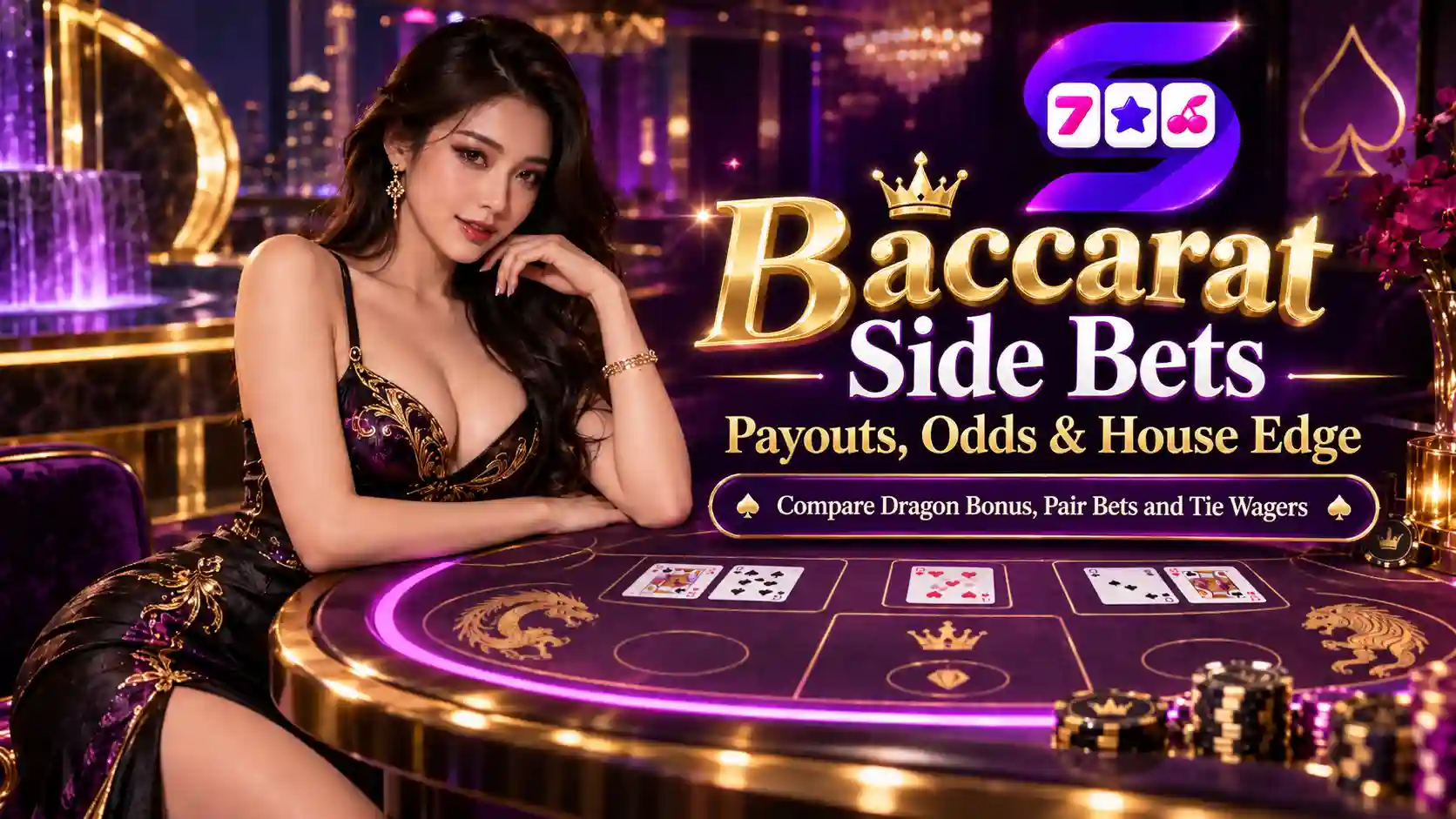 Baccarat side bets payouts odds and house edge comparison