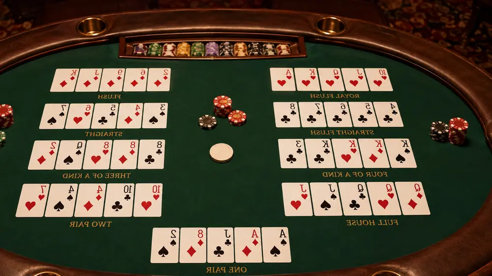 poker hands order explained